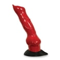 thumbnail image 4 of Adult Sex toy Bundle of Alien Nation Cerberus Silicone Creature Dildo - Red And Icon Brands Glass Menagerie Rabbit Dildo - Purple, 4 of 5