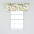 thumbnail image 2 of Ambesonne Plane Window Valance, Airplane Boat Ship Cars, 54" X 18", Multicolor, 2 of 3