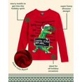 thumbnail image 2 of Quad Seven Boys' Ugly Christmas Sweater - Novelty Xmas Holiday Party Pullover (4-18), 2 of 6