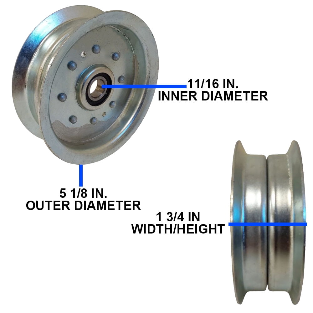 Proven Part Mower Deck 42 In. Idler Kit Compatible With John Deere Gy20110 And Gy20629 Fits L100 L105 L107 L108 L110 L111 L118 108