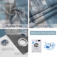 thumbnail image 6 of Blackout Curtains for Bedroom, Blue Grey Room Darkening Window Drapes for Living Room, Modern Oil Painting Art Abstract Thermal Insulated Grommet Curtains, 42x54 inch, 2 Panels, 6 of 9