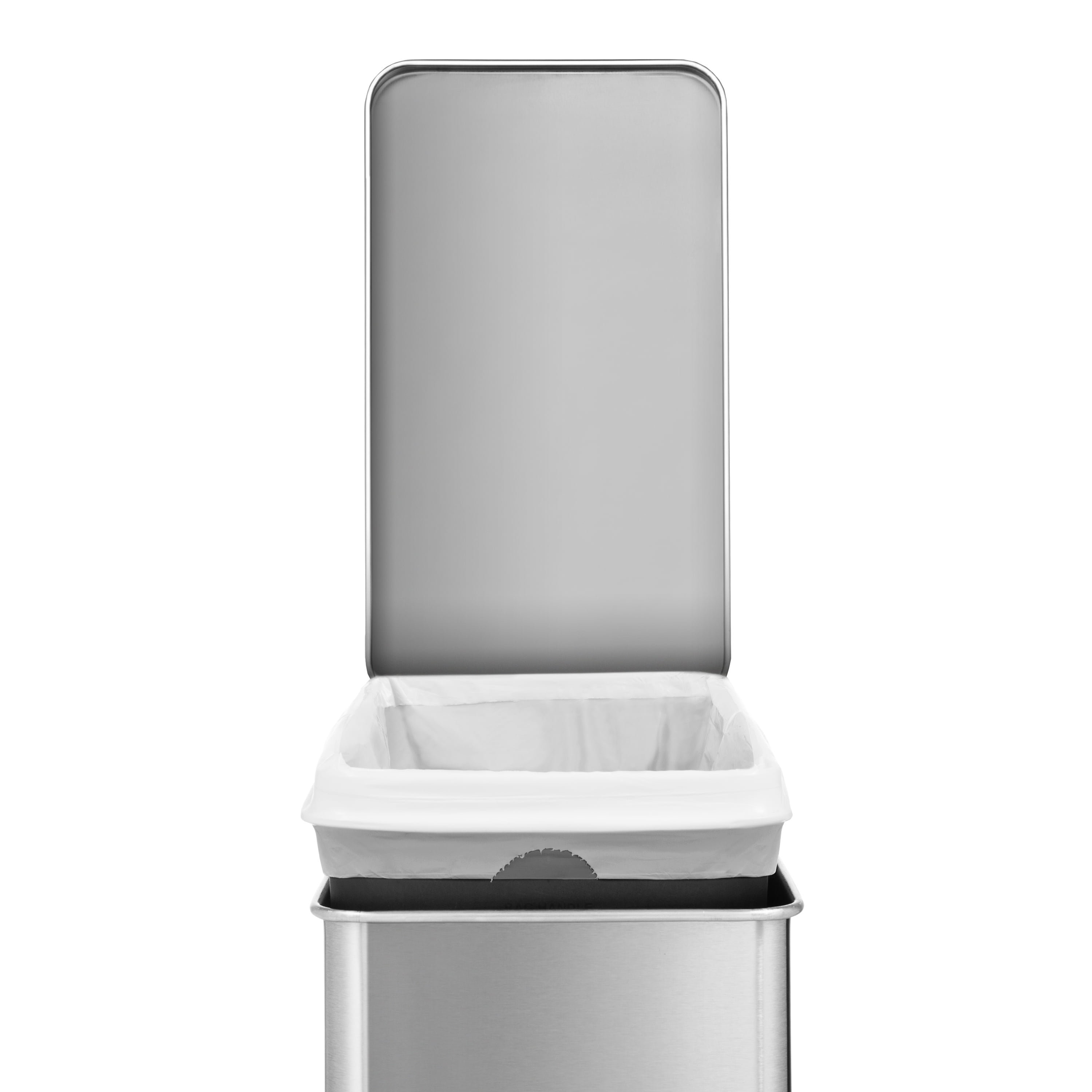 simplehuman Profile Step Trash Can Stainless Steel 2.6 Gallon (CW1898)