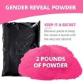 thumbnail image 5 of Hawwwy Colorful Powder for Gender Reveal Powder for Burnout Baby Girl Announcement Colored Powders Surprise Holi Unique Fun Game Motorcycle Exhaust Car Tires Truck Photography Packets Pink Incognito, 5 of 6