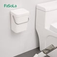 thumbnail image 3 of Stackable kitchen recycling bin, with handle and removable lid, easy to clean, accessories included, 3 of 5