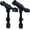 2Pack Extender Rod Holder, variant on 2 Pack Fishing Rod Holder with Track Mount Universal T-Shaped Screw Mounted on Rail for Kayak, Canoe, Fishing Boat