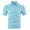 Light Blue, variant on Mens Texture Polo Shirts Short Sleeve Lightweight Cool Dry Business Casual Golf Polo Collared Shirt