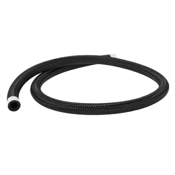 Unique Bargains 1 Pcs Fuel Line Hose Vacuum Hose Automotive Fuel Hose 10mm 3/8"(ID) 16mm/ 5/8"(OD) 100cm/3.28ft(L) NPR Rubber,Nylon Braided