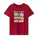thumbnail image 2 of Camiseta de manga corta para mujer, camiseta informal con cuello redondo para deportes, trabajo, regalo para mujer SG, 2 of 7