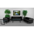 thumbnail image 5 of Flash Furniture Hercules Regal Series Reception Set in Black, 5 of 5