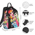 thumbnail image 4 of The Powerpuff Gi-rls Bag Lightweight Backpack Simple Daypack Casual Compact Rucksack Leisure Travel Backpack, 4 of 9