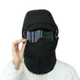 thumbnail image 3 of Windproof Full Cover Outdoor Riding Mask with Glasses, 4 in 1 Winter Down Trapper Hat Women Men, Winter Balaclava Ski Mask, Unisex Warm Balaclava Hood Hats Face Cover, 3 of 6