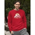 thumbnail image 2 of Camping Area Mountain Sweatshirt Men -Image by Shutterstock, Male XX-Large, 2 of 4