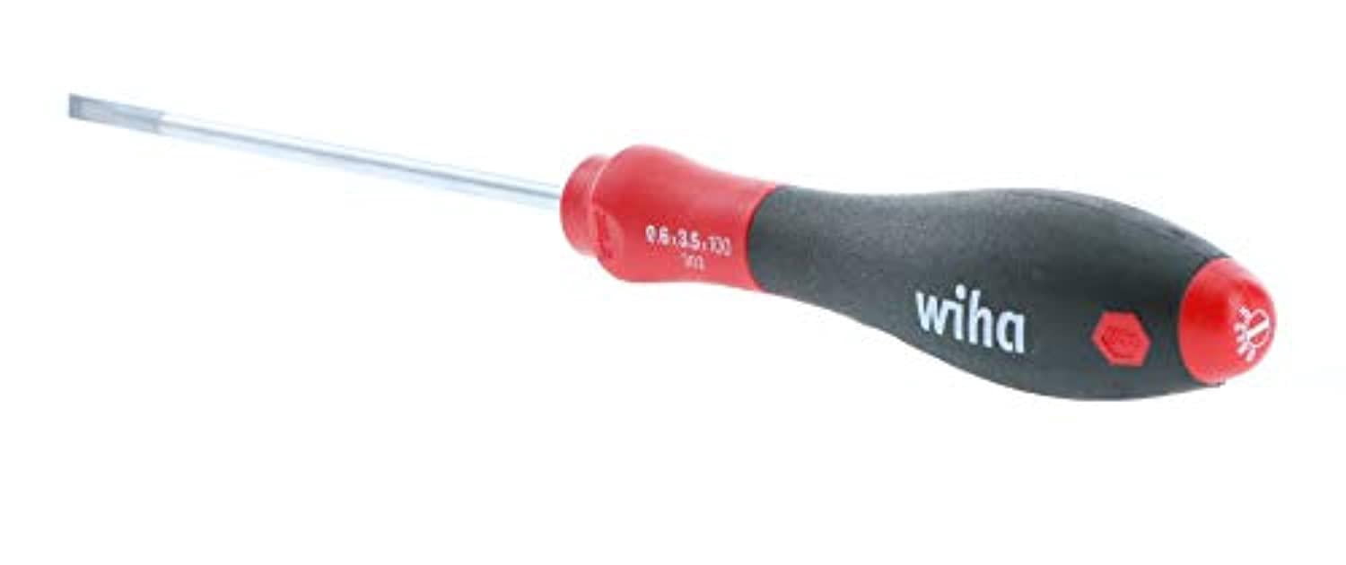 Wiha 30286 SoftFinish Slotted/Phillips/Square Screwdriver Set, 5 Pieces