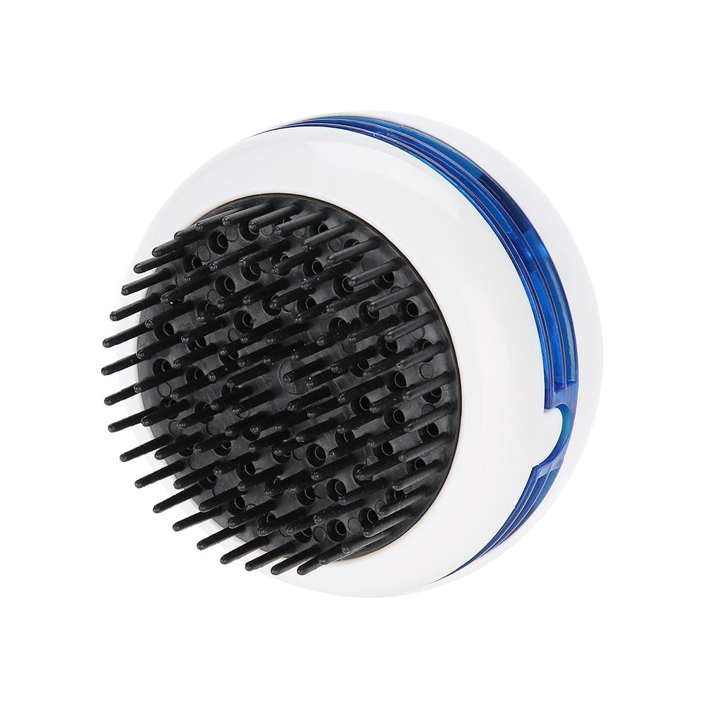 Tebru Electric Head Massager AntiStatic Scalp Relaxation Stress Relief Hair Scrubber Brush