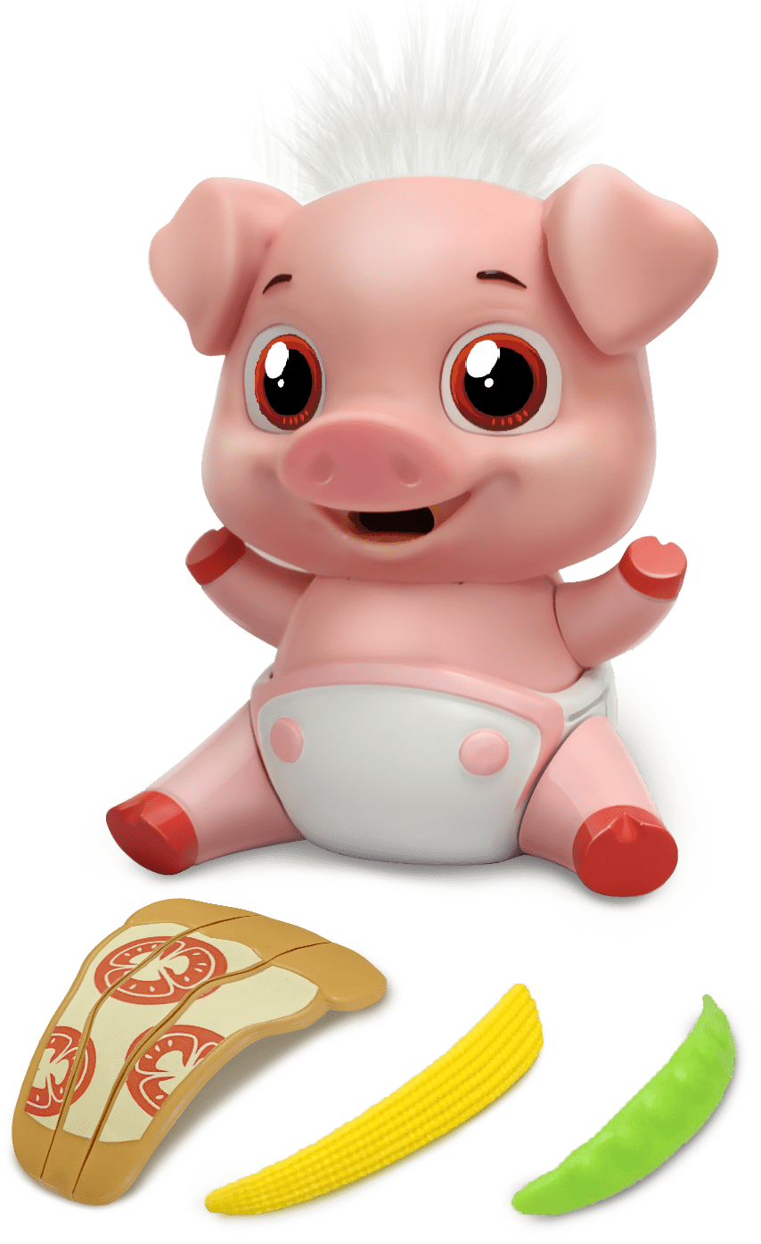 Details about   Munchkinz 30 Interactive Crunchin' Munchin' Sounds Pickles Pig 
