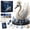 Celestial Swan#4, variant on 2026 Upgraded Moon Cat Luna Guardian DIY Bead Kit, 3D Beaded Celestial Moon & Stars Series, Tiny 3D Handmade Cat Craft Kit, Beginner-Friendly Magical DIY Home Decor (Guardian Owl)