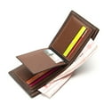 thumbnail image 6 of FAMTKT Mens Fashion Leather Id Card Holder Billfold Purse Wallet Handbag, Men's Short Purse, 6 of 7