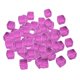 thumbnail image 2 of Seis conjuntos juegos portátiles transparentes Colroful a un lado , Púrpura Hugo Dados acrílicos de 6 caras, 2 of 6