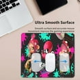 thumbnail image 5 of Splatoon Mouse Pad, Non-Slip Rubber Base Desktop Protection Mat Mouse Pads for Desk, Computers, Laptop, Office 7 x 8.6 in, 5 of 8