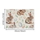 thumbnail image 4 of Mantel individual de Pascua con estampado de conejito de lino, mantel para salón, decoración de mesa, mantel aislante, 4 of 5