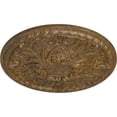 thumbnail image 3 of 32 3/8"OD x 3 1/2"P Tristan Ceiling Medallion (Fits Canopies up to 6 1/4"), Hand-Painted Rubbed Bronze, 3 of 6