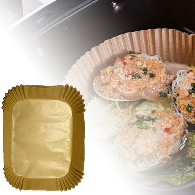 Dsscvnef Air Fryer Paper Perfect Home Baking Companion pour Four Papier Absorbant d'Huile pour Effortless!