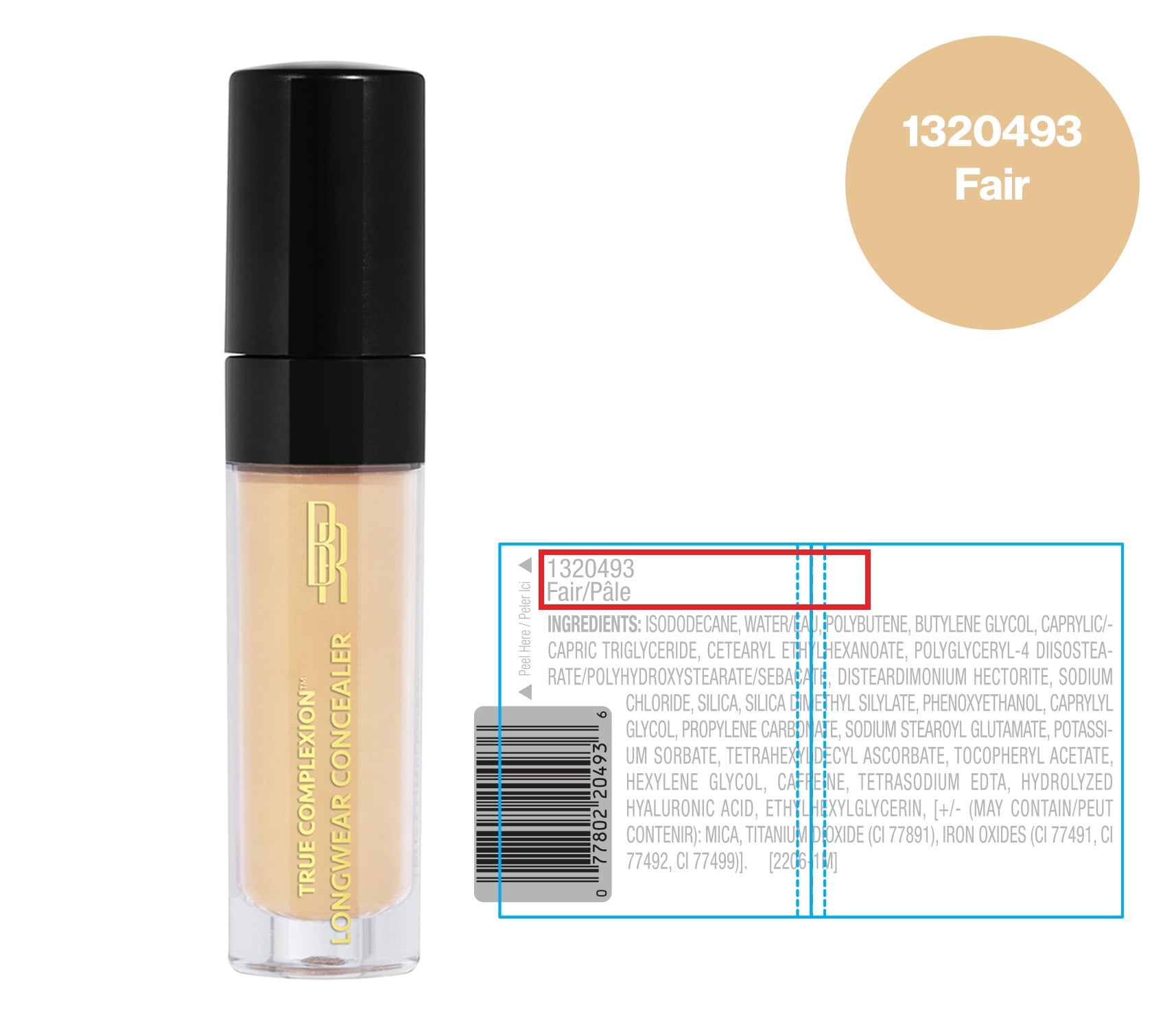 Black Radiance True Complexion Longwear Concealer Makeup