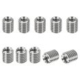 thumbnail image 1 of Unique Bargains Adaptateurs de Filetage Manchon Écrou Réducteur M5*0.8 Mâle vers M3*0.5 Femelle Insert de Réparation Écrou Vis Réducteur 6mm 10 Pcs, 1 of 6