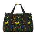 thumbnail image 1 of Balery Game Play Bolsa de Gimnasio para Mujeres, Bolsa de Viaje con Bolsillo Húmedo, Bolsa de Fin de Semana para Mujeres, Bolsa de Viaje Resistente al Agua, 1 of 7