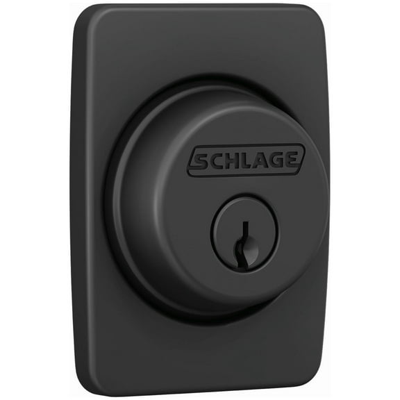 Schlage B60-Gee Custom Single Cylinder Keyed Entry Deadbolt From The Greene Collection -