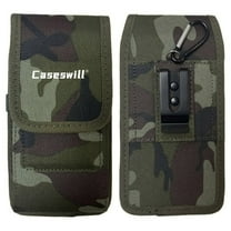 Caseswill For iPhone Air, 17 Pro Max, 16 Plus,16 Pro Max,15 Plus,15 Pro Max,14 Plus,14 Pro Max,13 Pro Max,12 Pro Max,11 Pro Max,XS Max,XR,8 Plus Case Rugged Nylon Carrying Pouch Belt Clip Holster