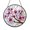 Acrylic 3.5 Inch, variant on Pink Sakura Cherry Blossom Glass Window Decor, Floral Nature Suncatcher for Calm Zen Inspired Interiors