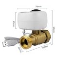 thumbnail image 2 of Válvula de bola inteligente WiFi Válvula de cierre automático de agua Compatible con control de aplicaciones/3 modos de sincronización/alarma de fuga de agua y gas Compatible con Alexa Google Assistan, 2 of 7