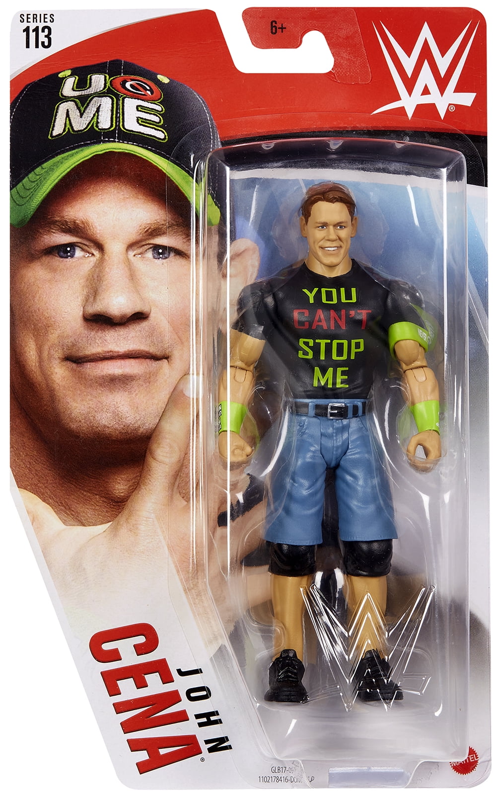 WWE Mattel John Cena Series 113 Basic Figure 