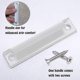 thumbnail image 4 of Exterior Balcony Door Handle, Exterior Door Handle, Patio Door Handle 4pcs White, 4 of 5