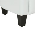 thumbnail image 6 of Pemberly Row Faux Leather Accent Chair in White, 6 of 9