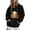 Black#2, variant on GaThRRgYP Stylish Fall Women's Pullover,Women Long-sleeved Hooded Pocket Halloween Printed Casual Loose Sweatshirt Black XS