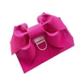 thumbnail image 5 of FVDPWYE Kimono Obi Belt Corsets Obi Waistband Portable Fashion Pre Tied Bow Japanese for Dark Pink, 5 of 9