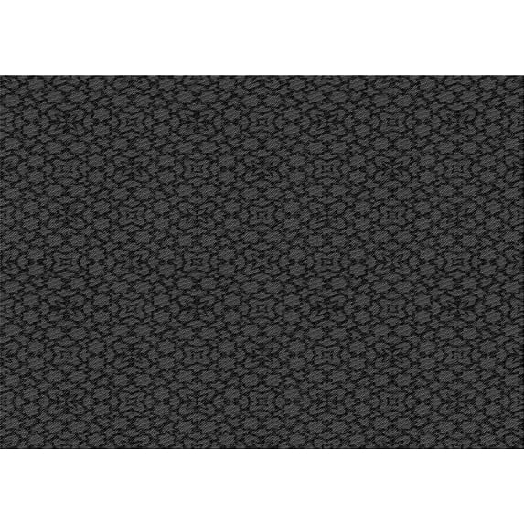 Ahgly Company Machine Washable Indoor Rectangle Transitional Midnight Gray Area Rugs, 8' x 12'