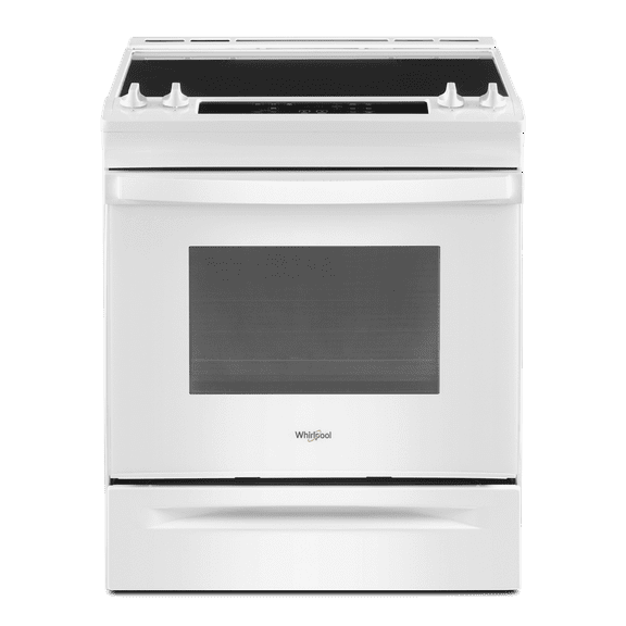 WHIRLPOOL WEE515S0LW slide in electric range