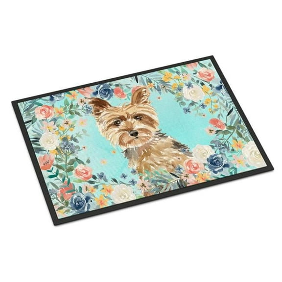 18 x 27 in. Yorkie Indoor or Outdoor Mat