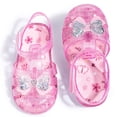 thumbnail image 6 of WAYUTE Girls Shoes Soft Sole Closed Toe Slide Princess Shoes for Toddlers and Kids Party Wedding Jelly Sandals Summer Outdoor, 6 of 7