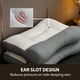 thumbnail image 5 of Almohada de soporte para el cuello, almohada de fibra de soja, almohada para el cuello, almohada ergonómica cervical para el dolor de cuello, rendimiento finamente ajustado, 5 of 9