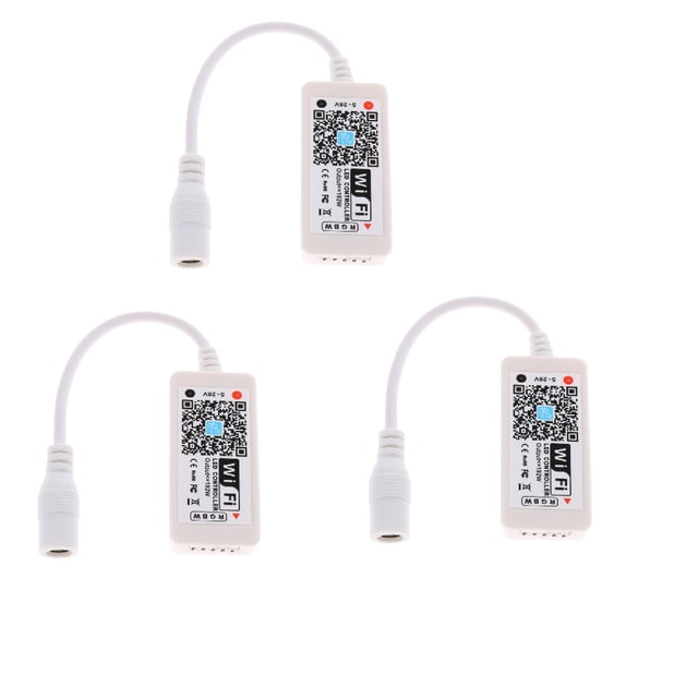 Controlador WiFi Inteligente Sunnimix De 3 Piezas Para Tiras De Luces LED