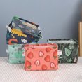 thumbnail image 3 of LCXmlly Desktop Storage Basket Folding Cartoon Print Storage Box Deep Fabric Makeup Basket with Handle, 3 of 6