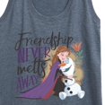 thumbnail image 3 of Disney Frozen 2 - Friendship Never Melts Away - Women's Racerback Tank Top, 3 of 5