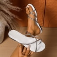thumbnail image 5 of Wensltd Casual Fashion Sandals for Women Spring Summer Outdoor Comfort Round Toe Walking Sandals, 5 of 9