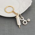 thumbnail image 5 of Nurse Keychain Syringe Stethoscope Keychain Nursing Student Gift Appreciation Gift Doctor Jewelry, 5 of 5