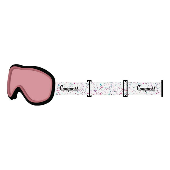Conquest Summit Snow Goggles - White