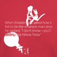 thumbnail image 3 of CafePress - Tesla Einstein Quote T Shirt - Men's Classic Graphic Cotton T-Shirt, 3 of 4